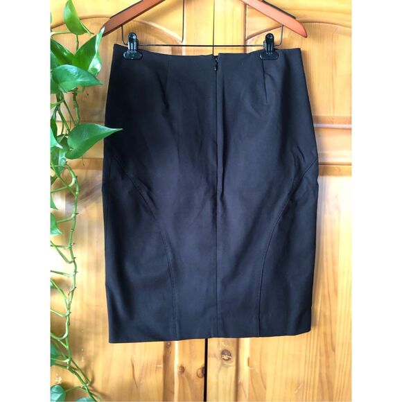 Banana Republic Pencil Skirt NWT Black Size 10 - Picture 4 of 12